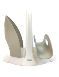 TULIPANO LINE NAPKIN HOLDER+CUP HOLDER TAUPE