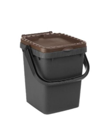 PATTUMIERA ECOPLUS 20 LITRI MARRONE