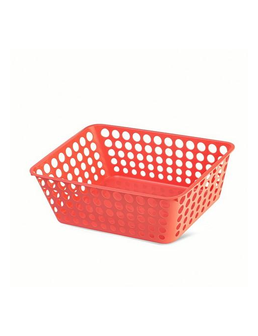 MODULA TRAY 41.5x29x13 CENTIMETERS CORAL RED