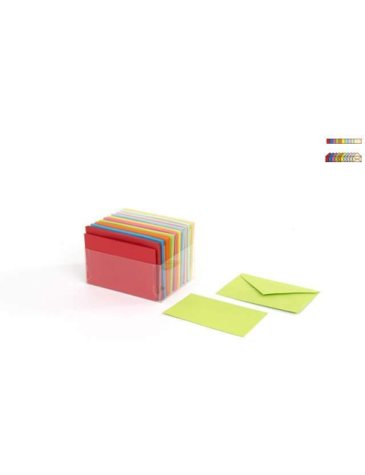 ENVELOPE+CARD 100 PIECES COLOR SIZE 4