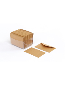 ENVELOPE+CARD 100 PIECES HAVANA SIZE 9