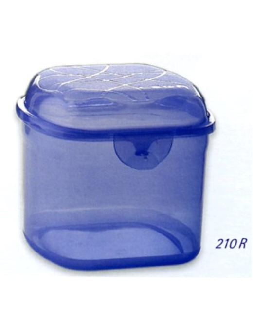 HIGH SQUARE CLICK CLAK CONTAINER 12x12x12cm