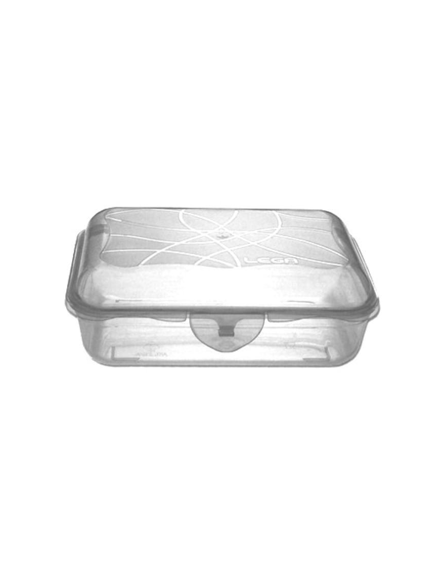 HIGH RECTANGULAR CLICK CLAK CONTAINER 17x12x6cm