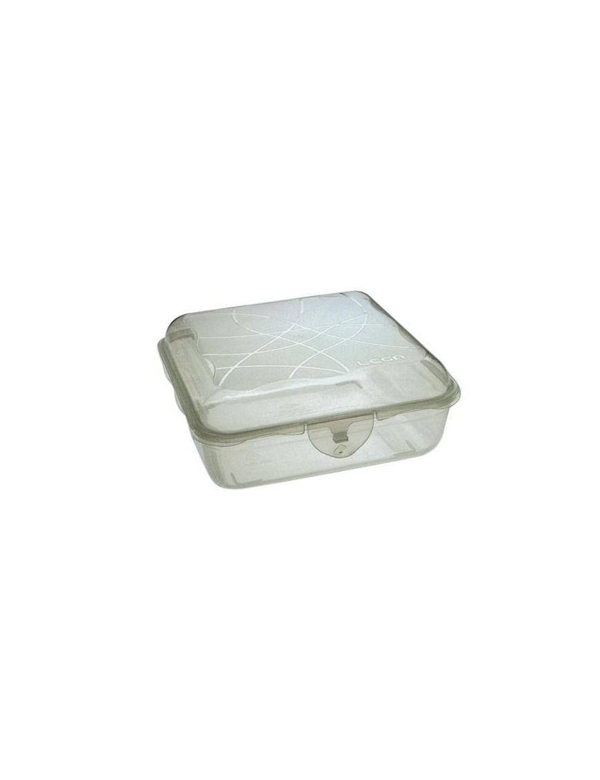 CONTENITORE QUADRATO CLICK CLAK 16x16x6cm