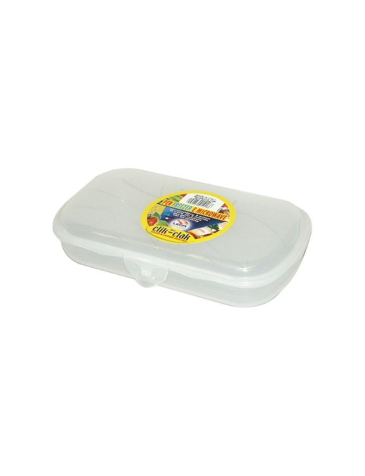 RECTANGULAR CLICK CLAK CONTAINER 22x12x4.7cm