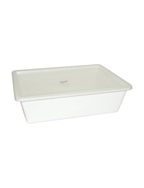 RECTANGULAR TRAY 51x35x11cm WITH LID