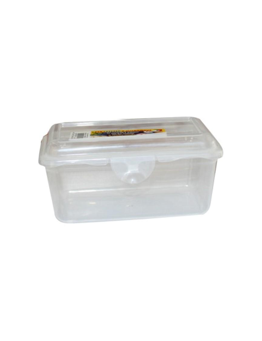 RECTANGULAR CLICK CLAK CONTAINER 15x9.5x7cm