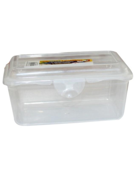 RECTANGULAR CLICK CLAK CONTAINER 15x9.5x7cm