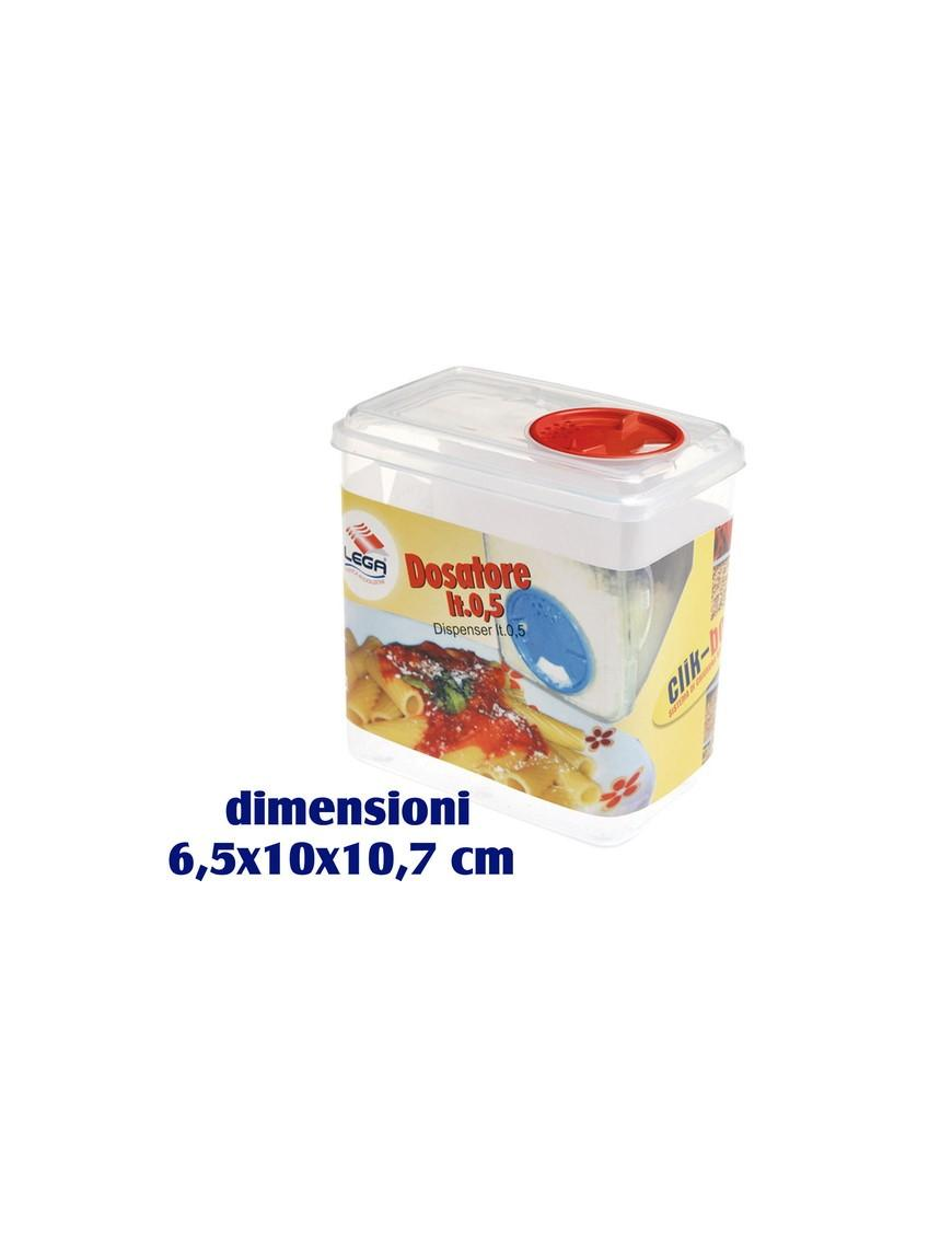 CLICK CLAK CHEESE DOSING CONTAINER