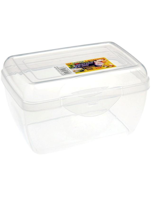 RECTANGULAR CLICK CLAK CONTAINER 16.5x12.5x9.8cm