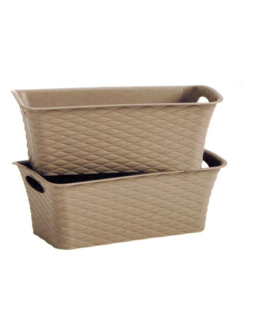 CESTO RATTAN LIVING 26x14x9cm