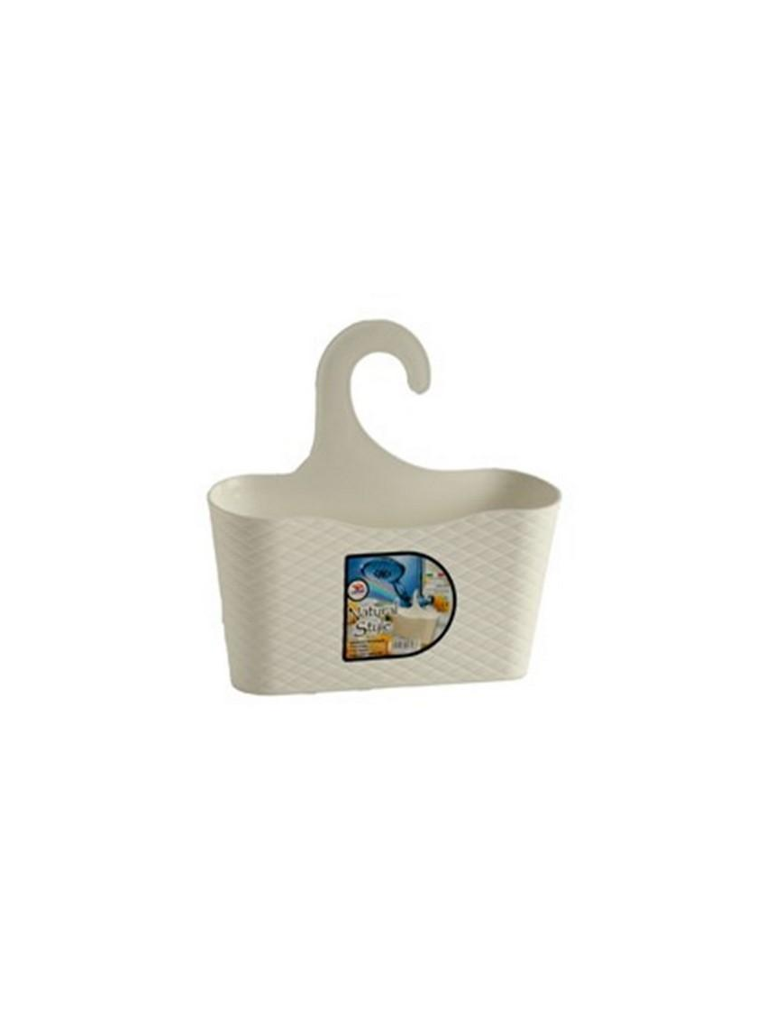SHOWER HOOK FOR SPONGE-SOAP HOLDER