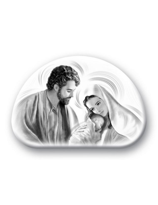 MEMORY NATIVITY 29x42cm GREY 05833