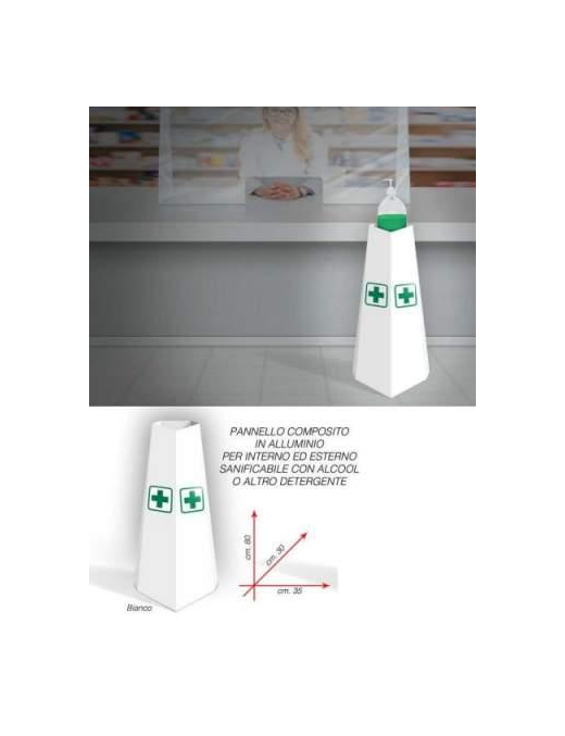 L.MED. P/DISINFETTANTE TOTEM  30x35x80cm