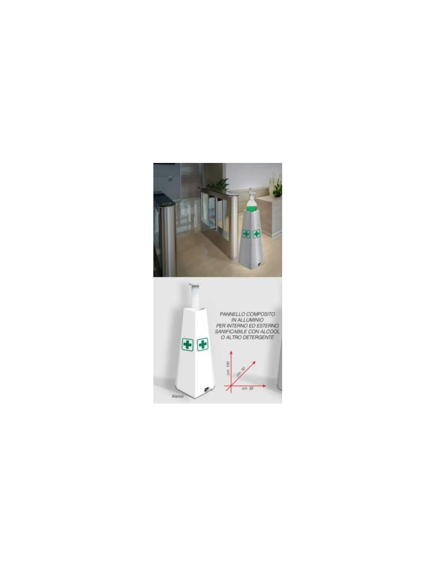 L.MED. P/DISINFETTANTE TOTEM 30x35x100cm