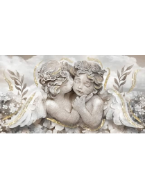 SHINY QUADRO 62x115 ANGELS ORO