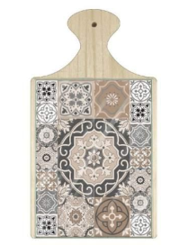 MINI TAGLIERE C/VETRO 16x29 AZULEJOS