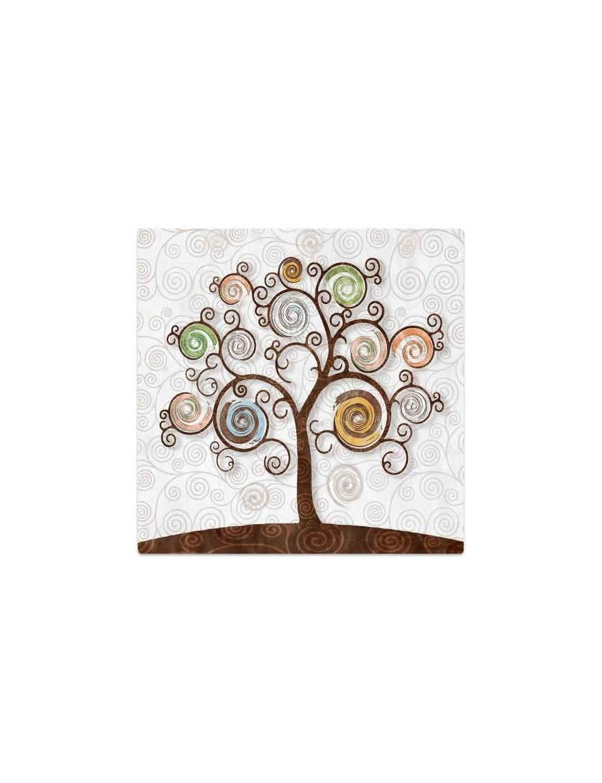 SOTTOPIATTO TREE WHITE 32x32 CENTIMETRI