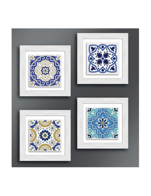 CERAMIC MODERN WHITE AZULEJOS 29x29 $$