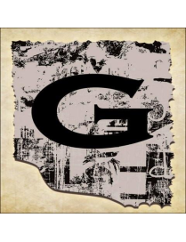 SPRINT LETTERING VINTAGE 16x16cm "G"$$