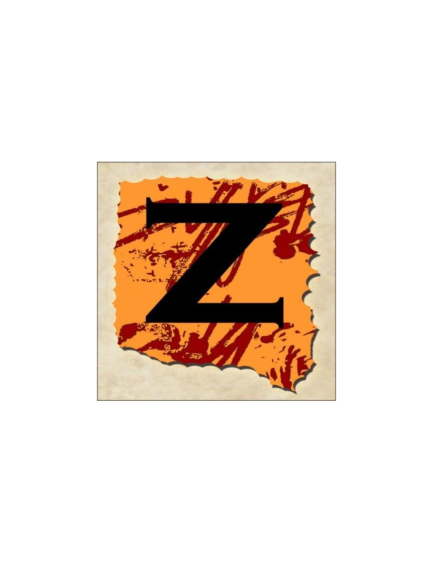 SPRINT LETTERING VINTAGE 16x16cm "Z"$$