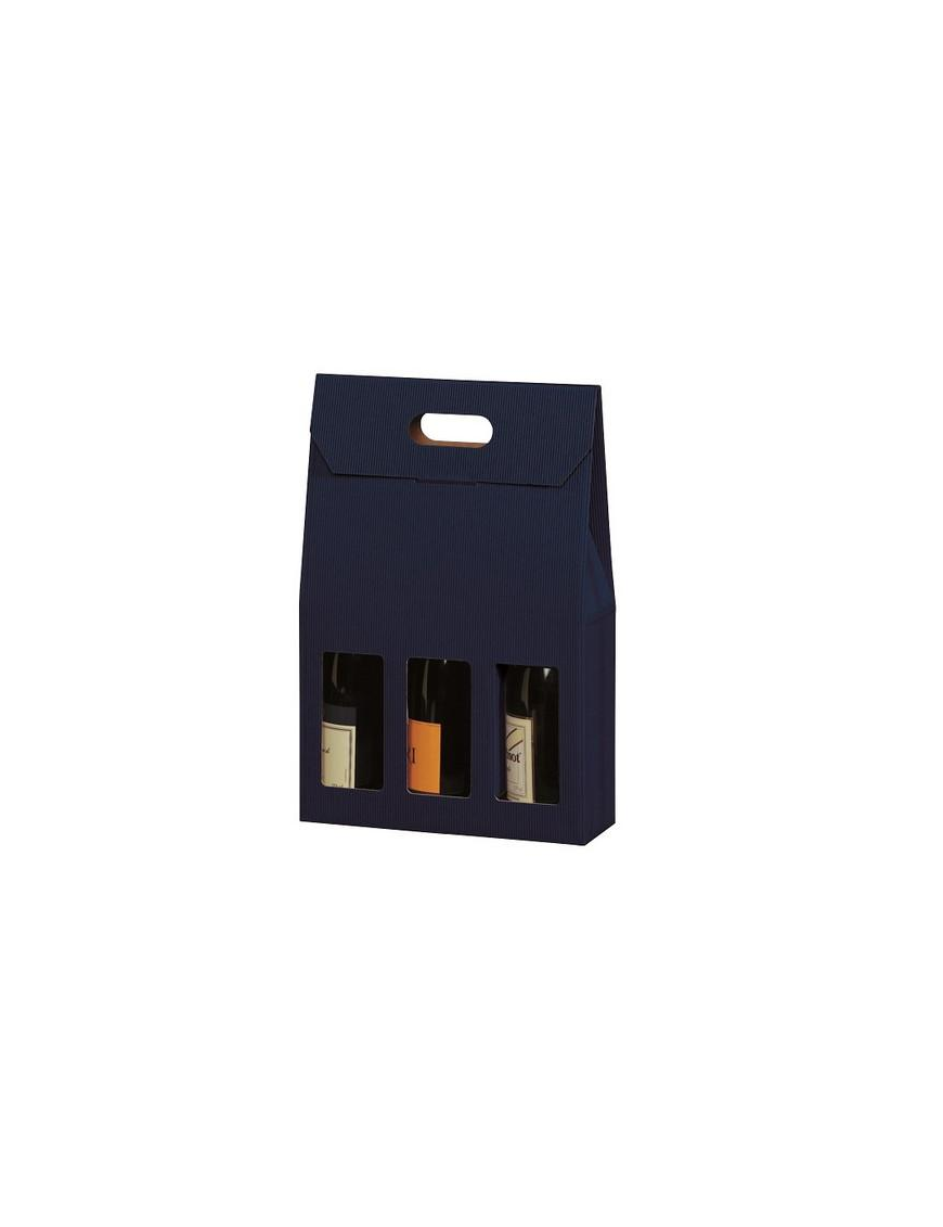 BLU CESTELLO 3 BOTTIGLIE