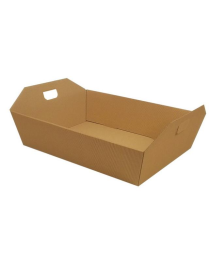 HAVANA WAVE BASKET WITH HANDLE 43x32x12 CENTIMETERS