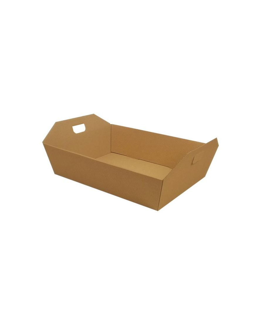 HAVANA WAVE BASKET WITH HANDLE 43x32x12 CENTIMETERS