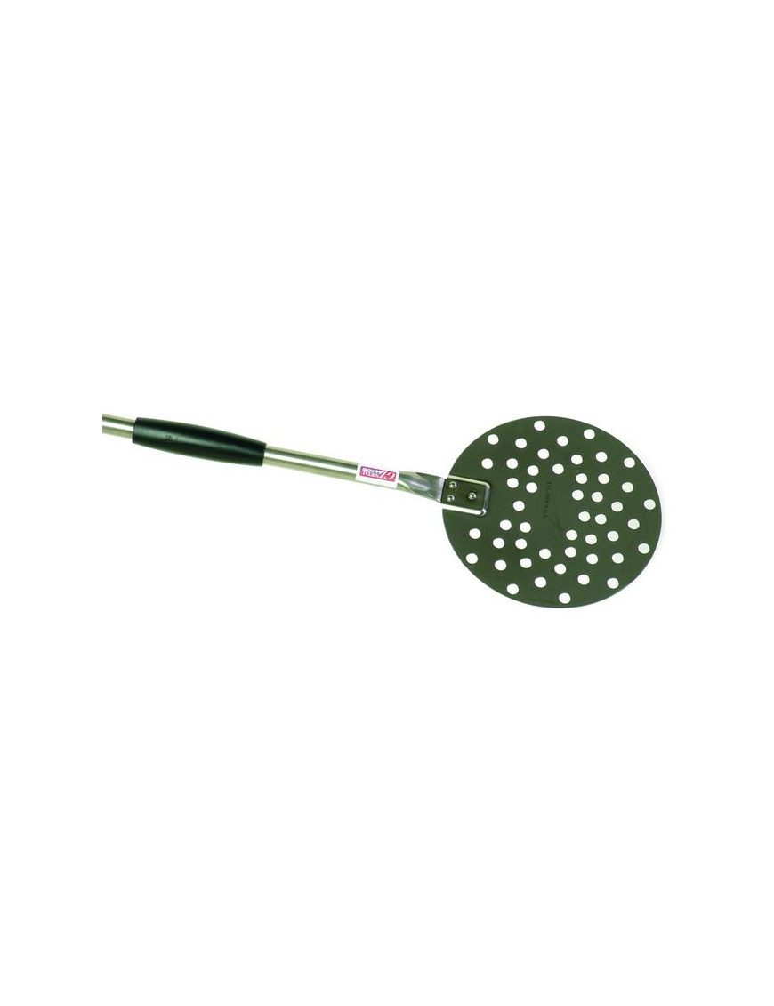 PIZZA PEEL WITH HOLES AND STAINLESS STEEL DIAMETER 20 CENTIMETERS