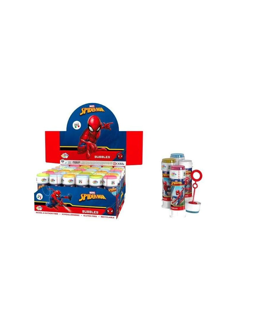 BOLLE DI SAPONE SPIDERMAN