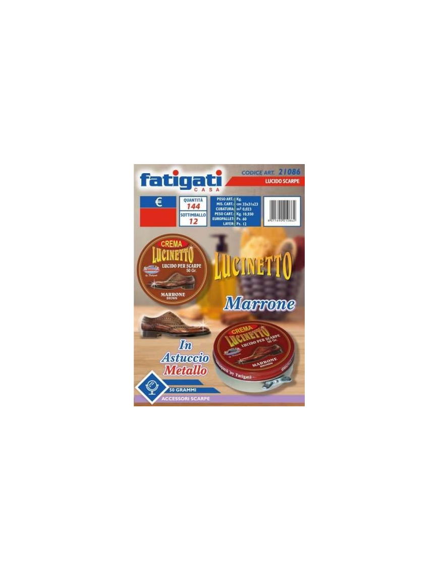 SHOE POLISH BROWN 50 GRAMS