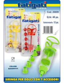 SWEETS SYRINGE WITH 7 ACCESSORIES