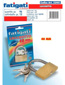 BRICO PADLOCK 40 MM