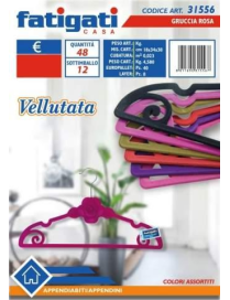 PINK VELVET HANGER