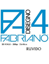 FABRIANO F4 BLOCCO 20FOGLI 33x48 RUVIDO