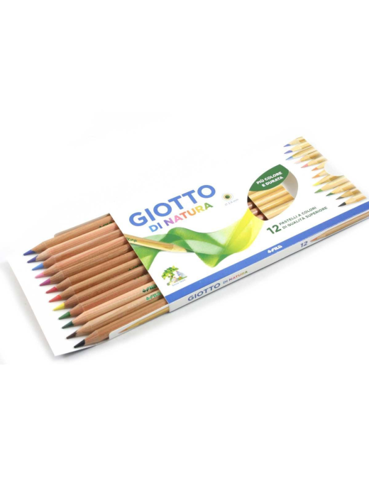 GIOTTO NATURAL PASTELLI 12 PEZZI