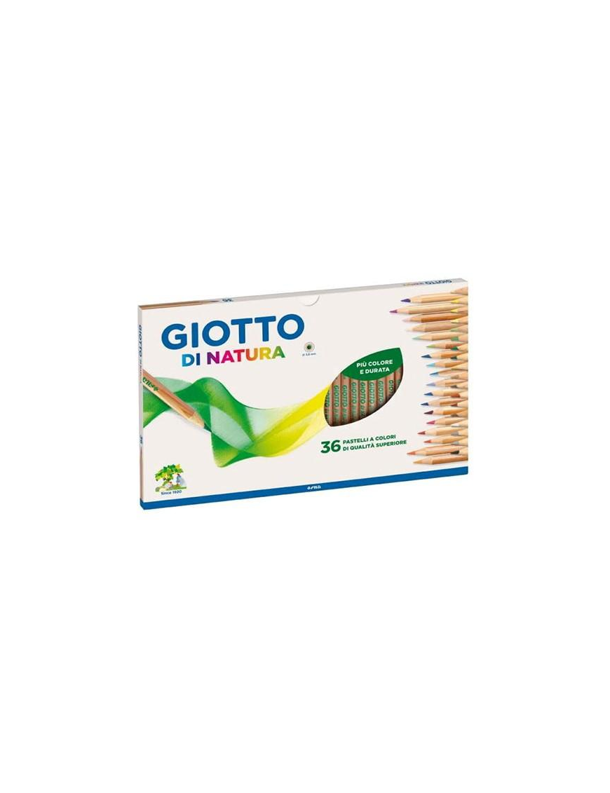 GIOTTO NATURAL PASTELS 36 PIECES