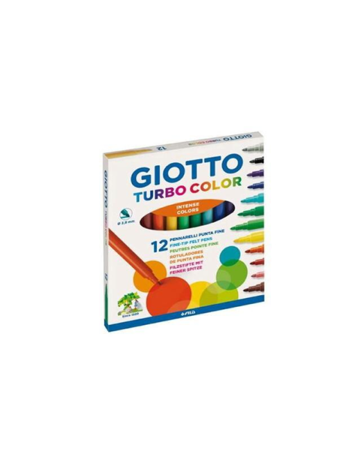 GIOTTO TURBO COLOR 12 PEZZI