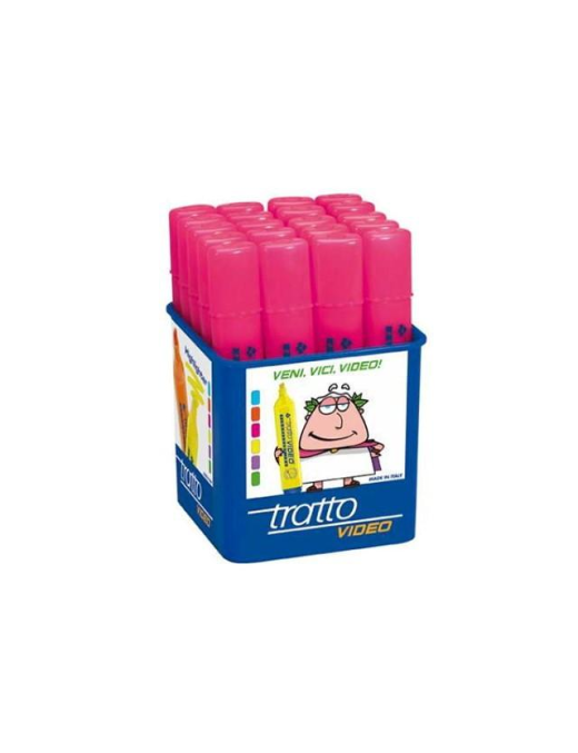 VIDEO STRETCH PINK HIGHLIGHTER 20 PIECES