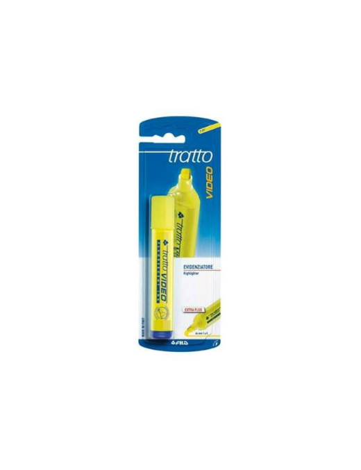 TRATTO VIDEO EVIDENZIATORE GIALLO
