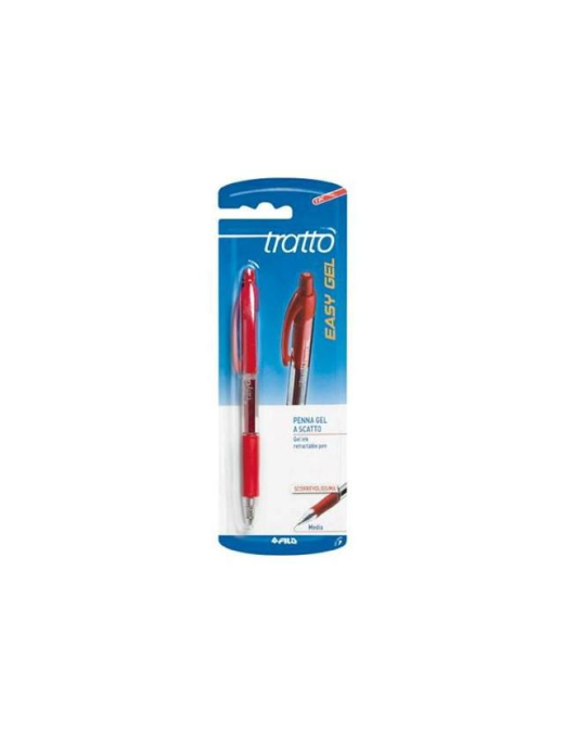 TRATTO EASY PENNA GEL ROSSO
