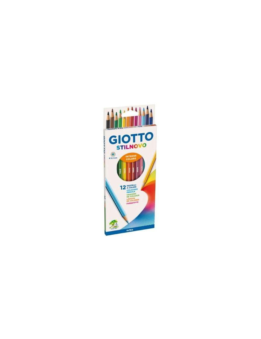 GIOTTO STILNOVO PASTELLI 12 PEZZI