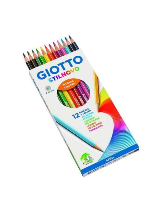 GIOTTO STILNOVO PASTELLI 12 PEZZI