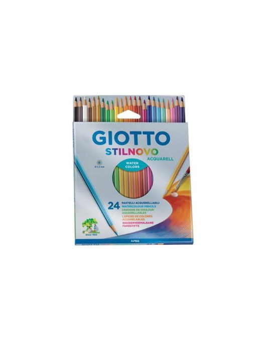 GIOTTO STILNOVO ACQUARELLI 24 PEZZI