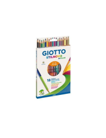 GIOTTO STILNOVO PASTELLI BICOLOR 18 PEZZI
