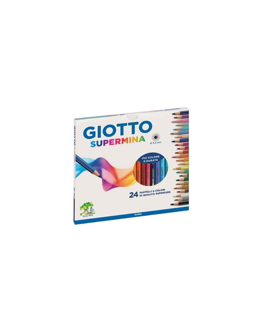 GIOTTO SUPERMINA PASTELLI 24 PEZZI