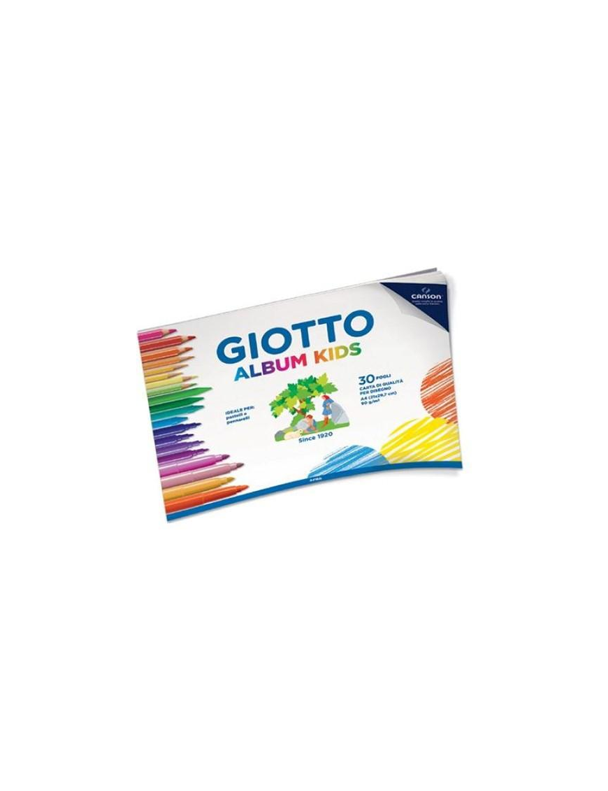 GIOTTO ALBUM DISEGNO A4 30 FIGURA