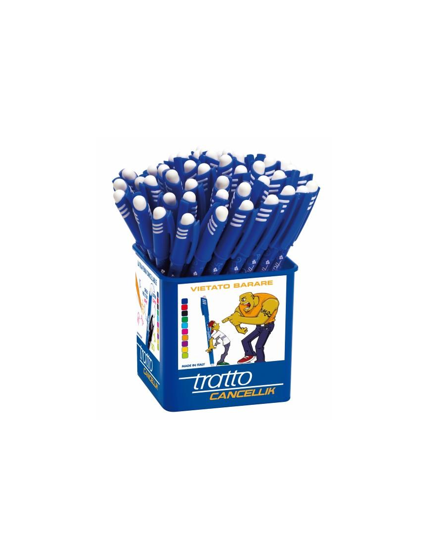 TRATTO CANCELLIK BLU 50 PEZZI