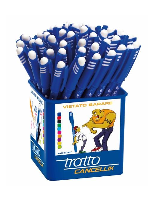 TRATTO CANCELLIK BLU 50 PEZZI