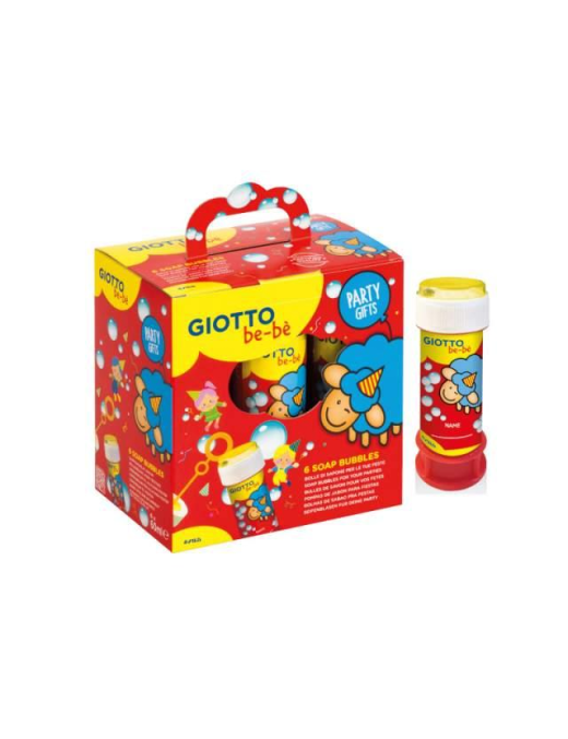 GIOTTO BE-BE BOLLE DI SAPONE 6pz 47200